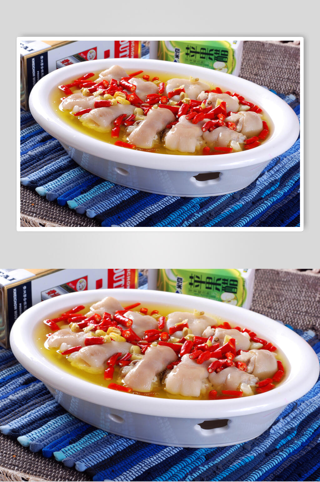 小米椒浸猪蹄图片素材
