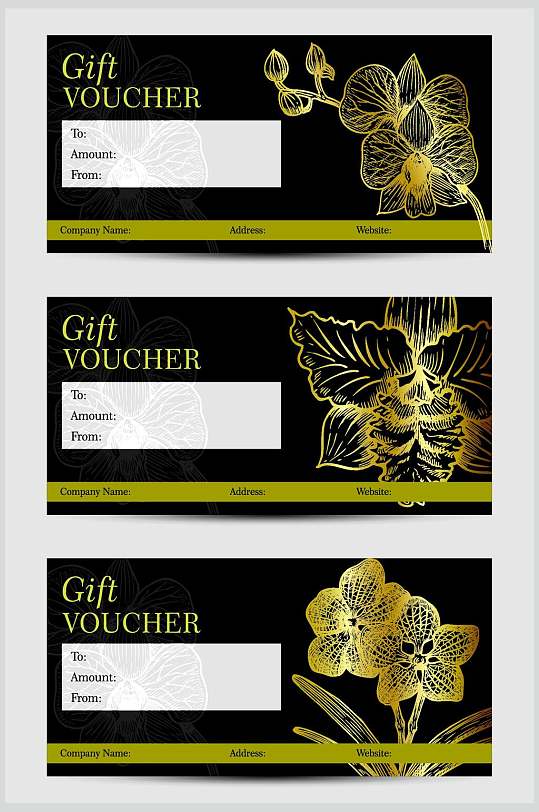 花朵优惠券图片-花朵优惠券设计素材-花朵优惠券模板下载-众图网