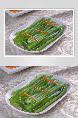 素菜海白菜食物高清图片