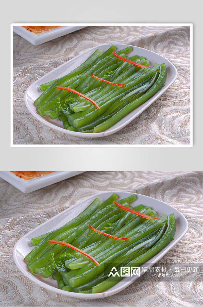 素菜海白菜食物高清图片素材