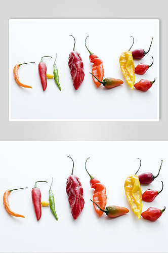 新鲜辣椒蔬菜水果摄影图片