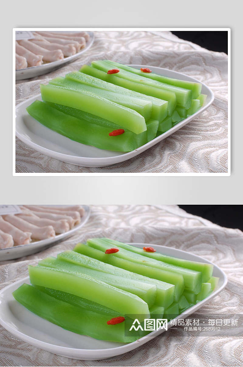 素菜青笋食物图片素材