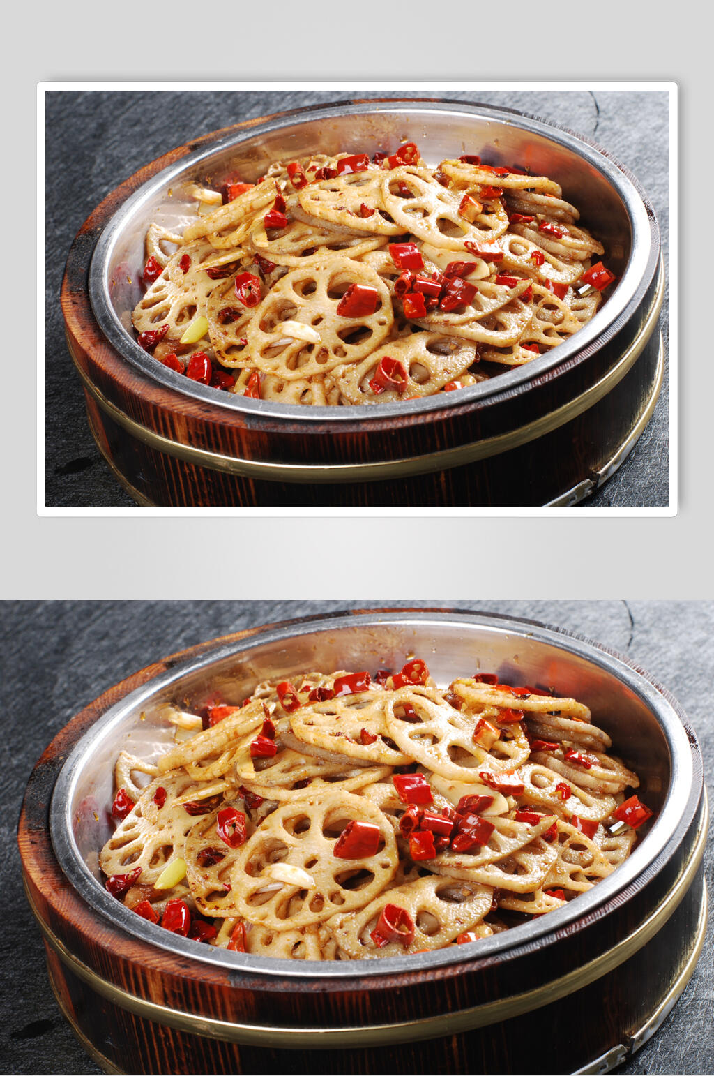 香辣木盆脆藕图片素材
