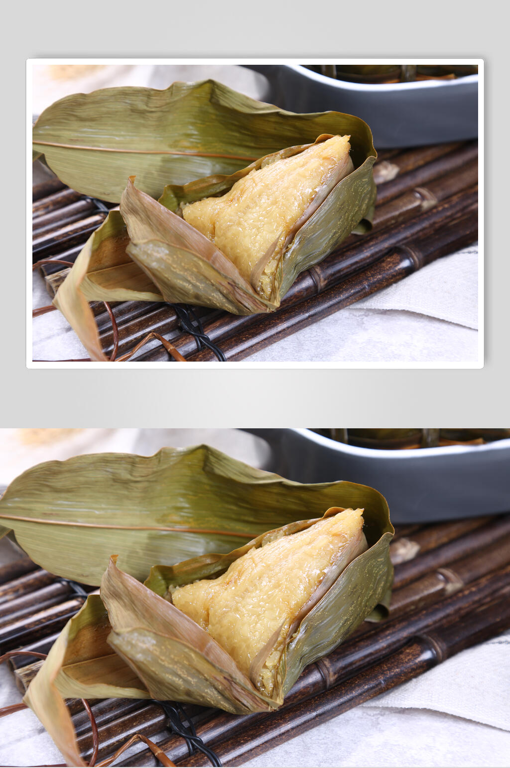 新鲜粽子食品摄影图片素材