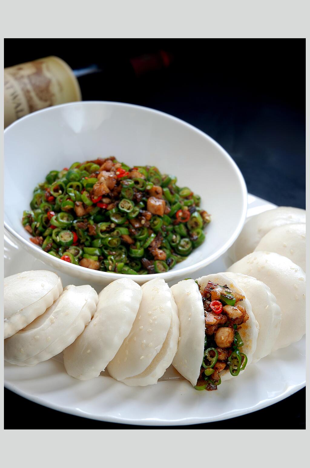 鲜椒鸡米美食图片素材