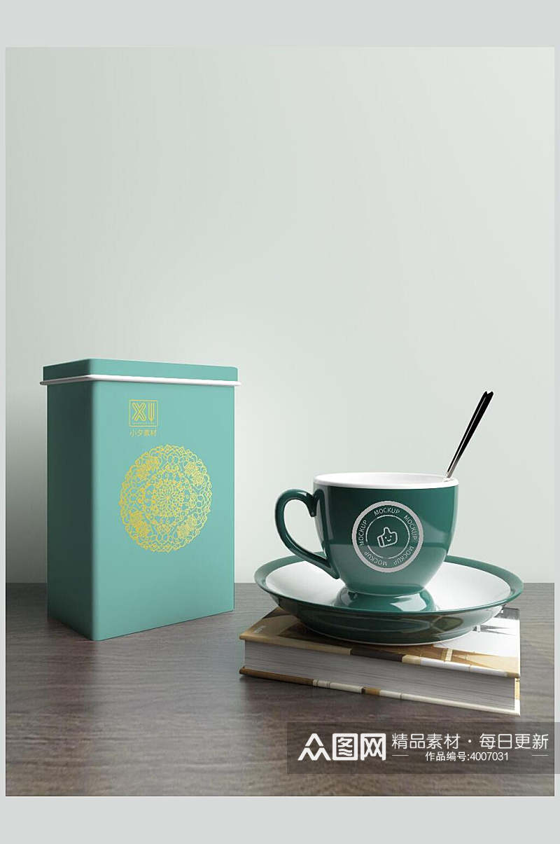 高品质茶叶样机设计素材