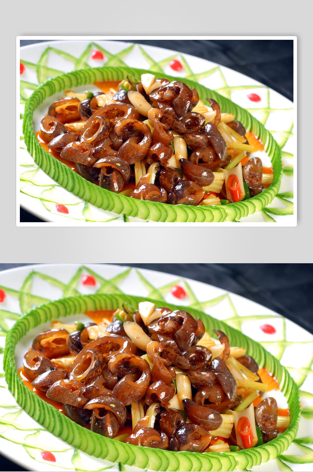 小炒海参美食图片素材