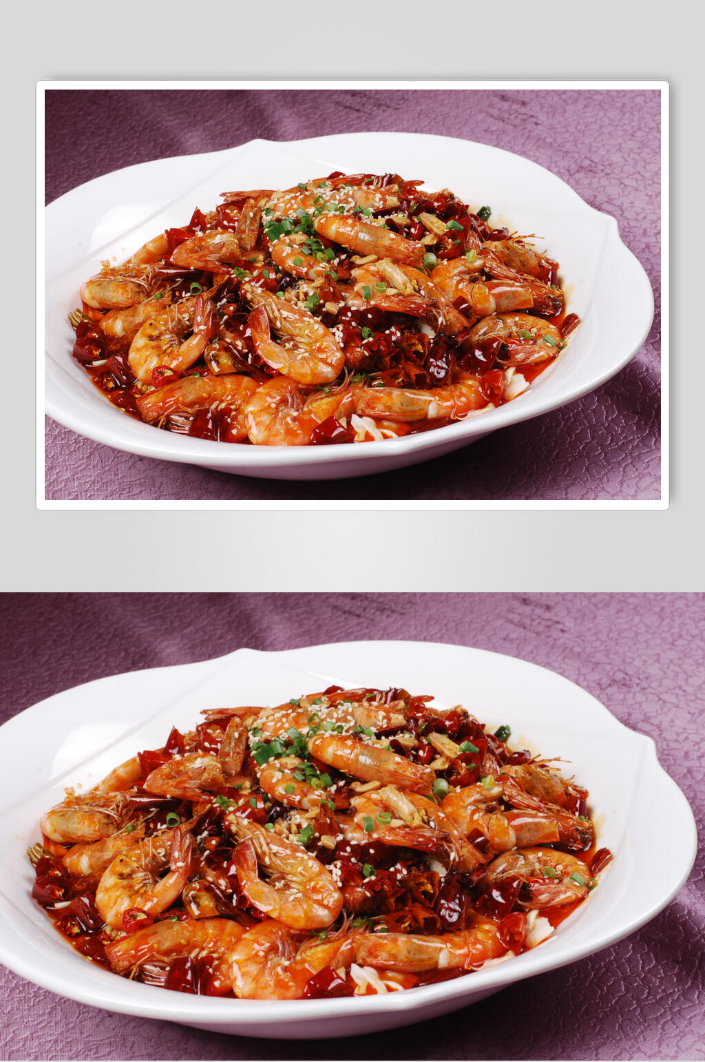香锅大虾美食图片素材