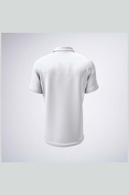 背面POLO衫衣服樣機(jī)