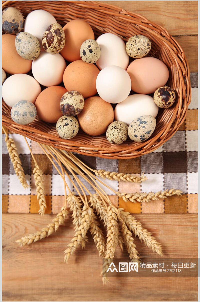 正宗美味农家土鸡蛋食品高清图片素材