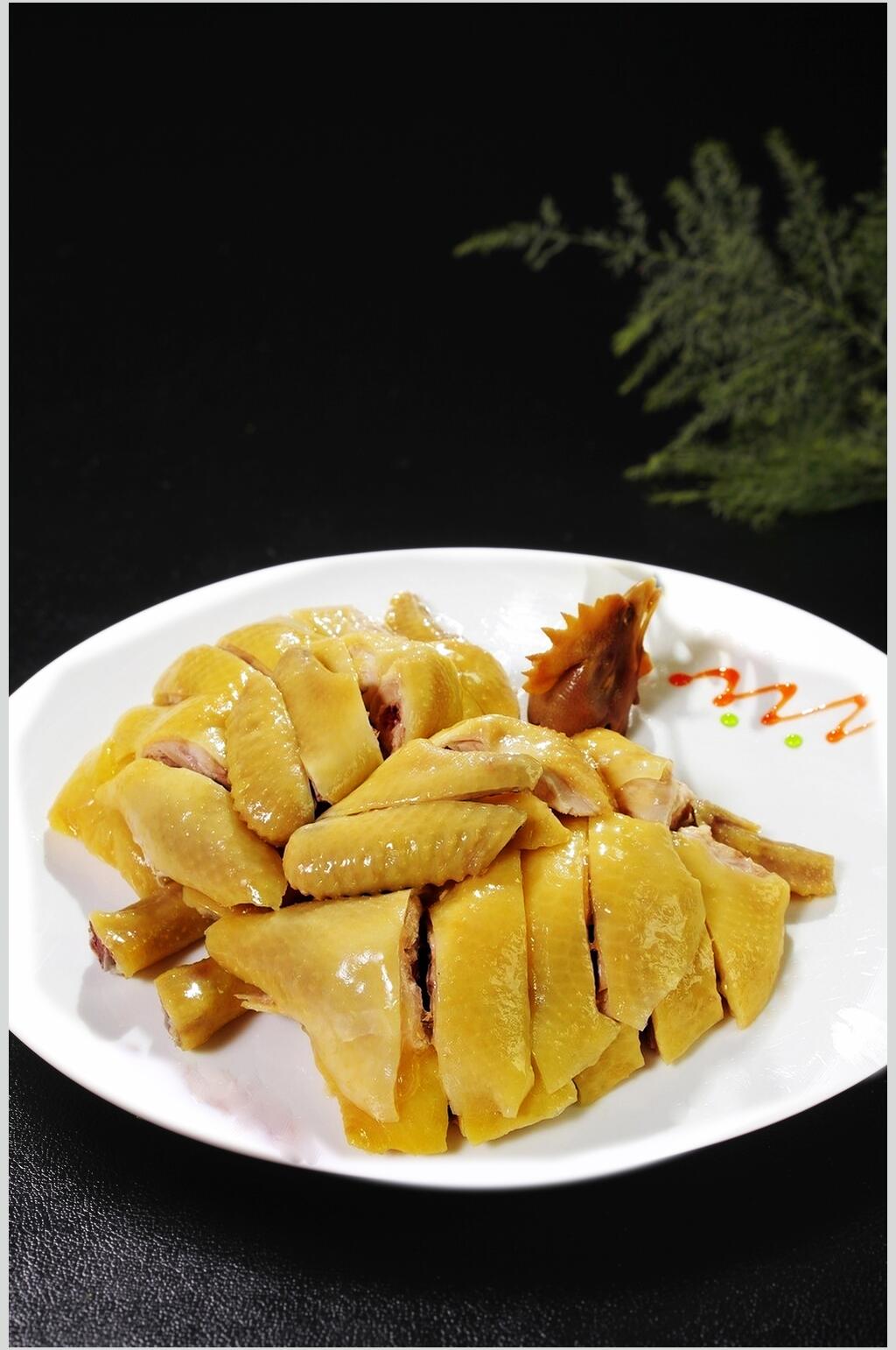 飘香美味美食白切鸡食品图片素材