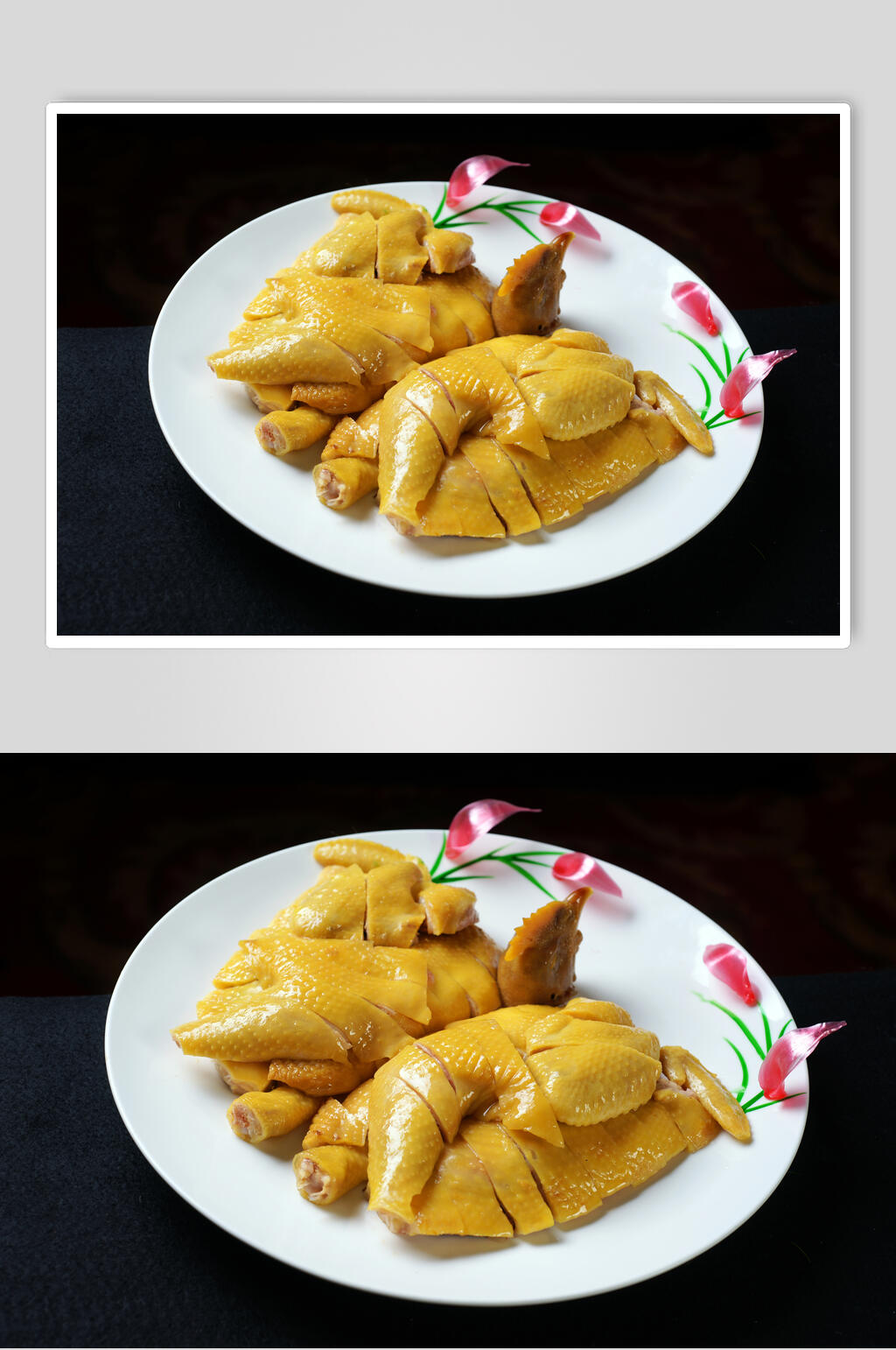 精品美味美食白切鸡图片素材