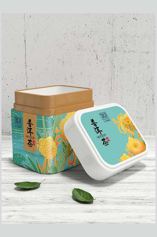 菊花茶叶样机设计