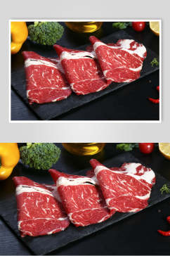 肉片牛肉食品图片