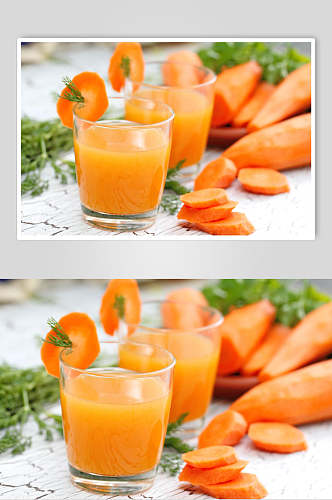 正宗美味胡萝卜汁食品图片