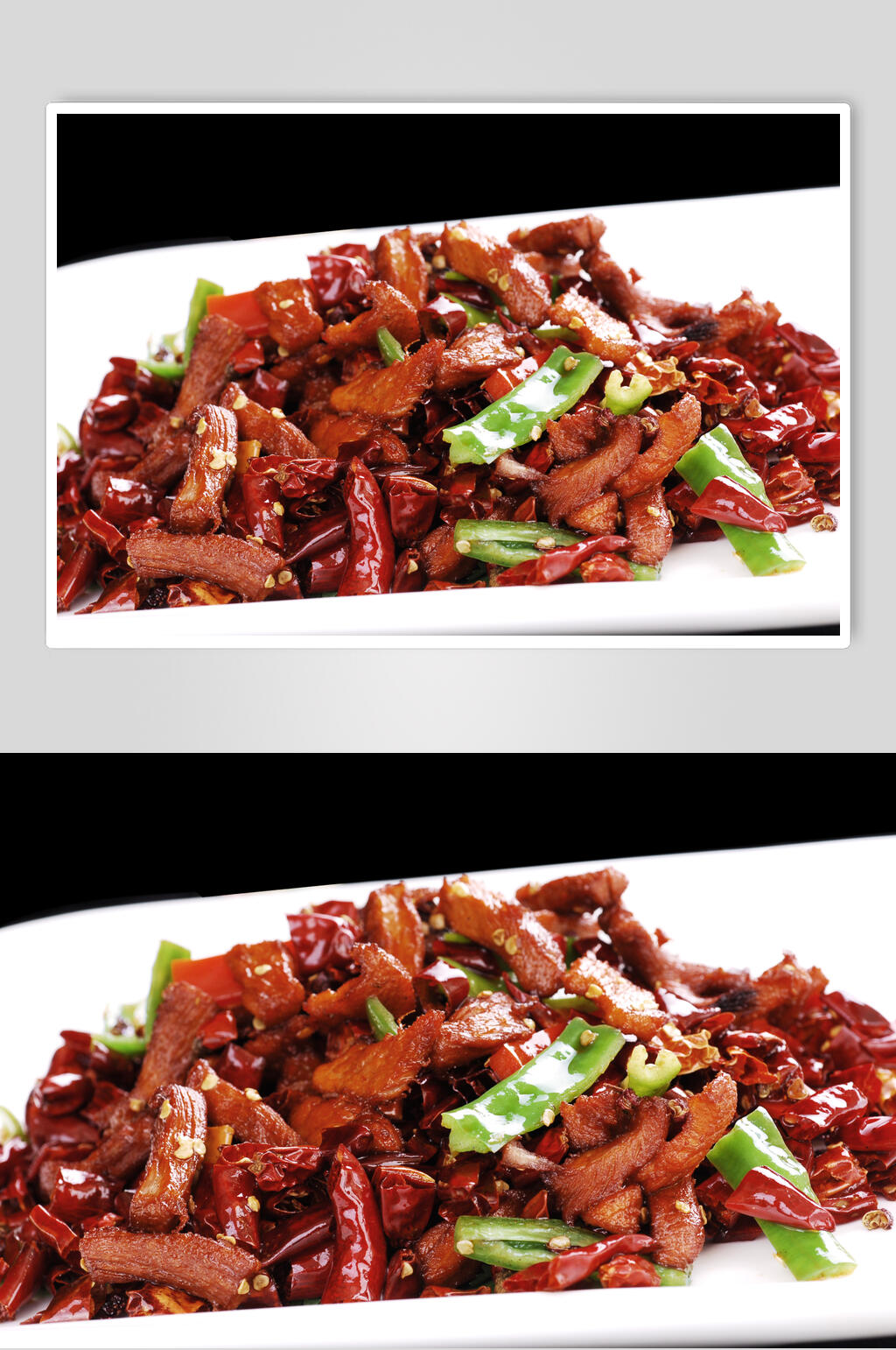 香辣土匪肉调食品摄影图片素材