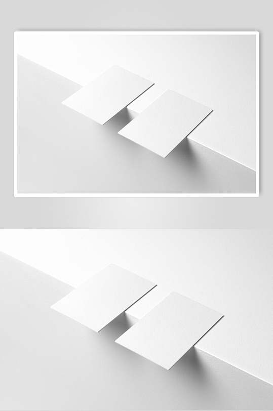 企业品牌便利贴名片样机