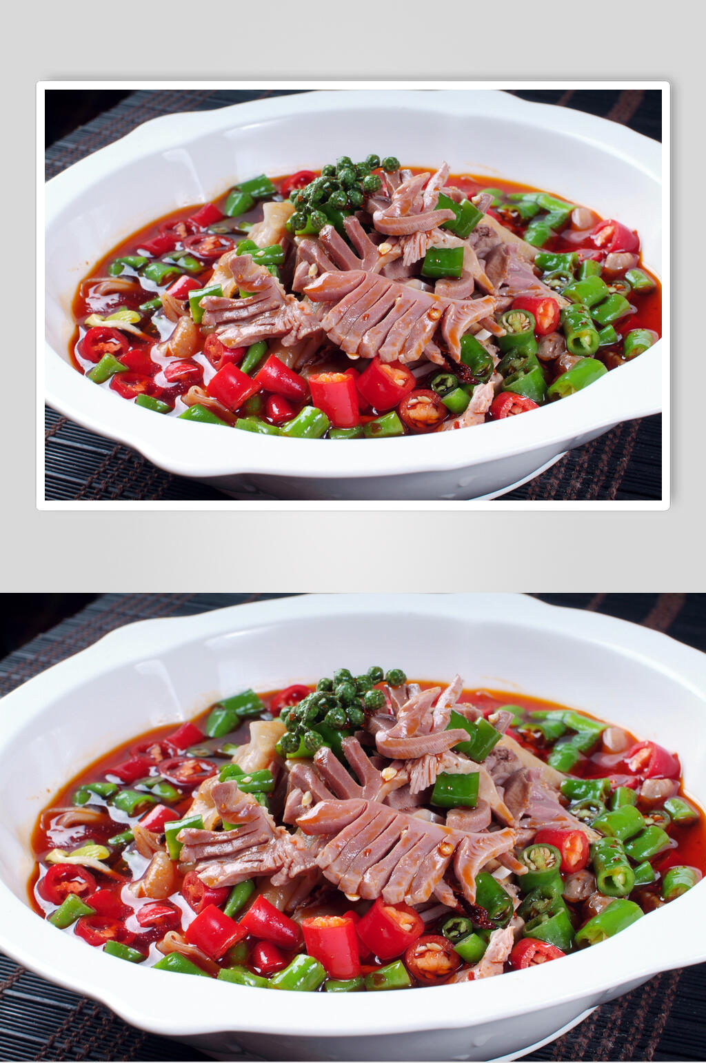 鲜椒鸡件食品摄影图片素材