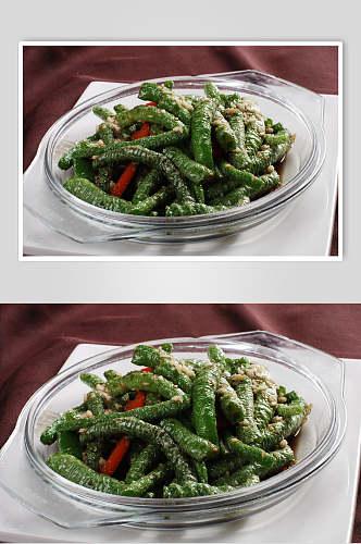 虎皮线椒食品摄影图片