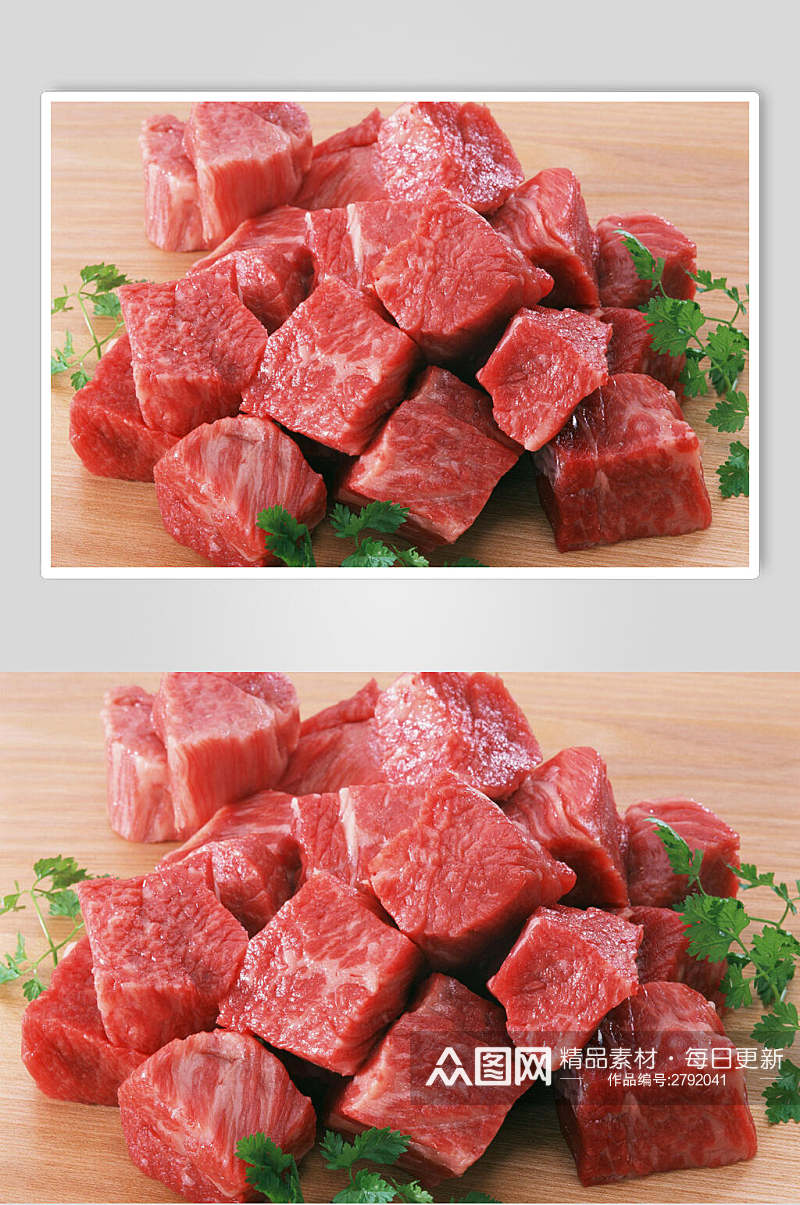 招牌牛肉粒餐饮食品图片素材