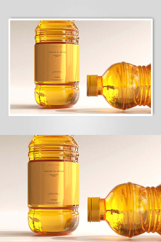 健康食用油样机效果图