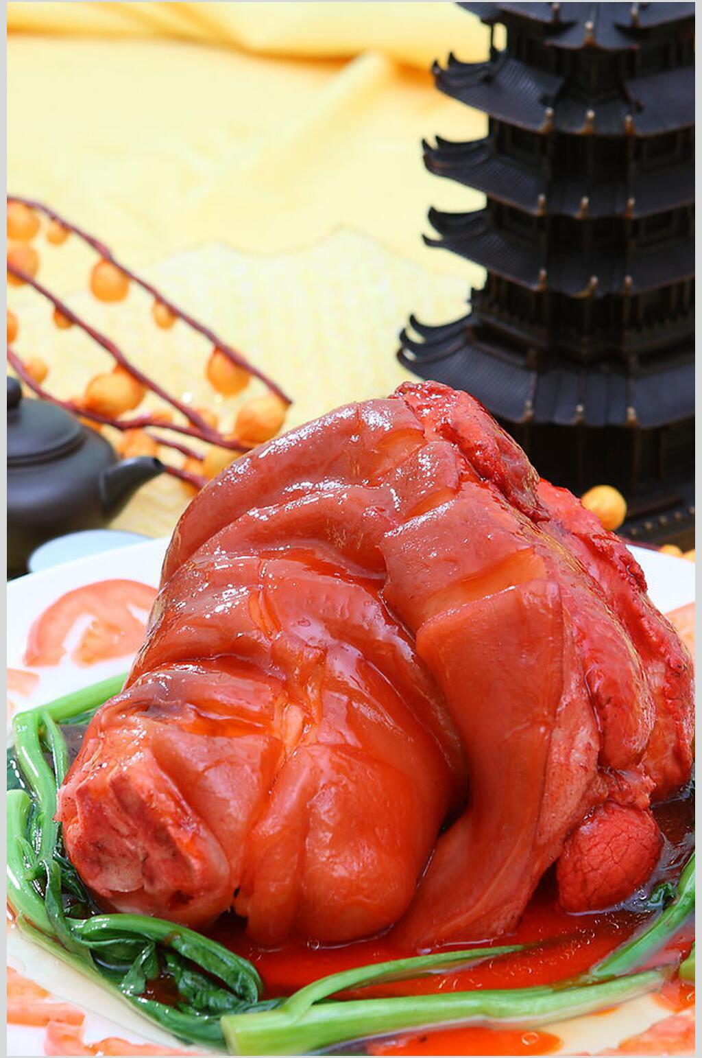 新鲜美味霸王肘子图片素材