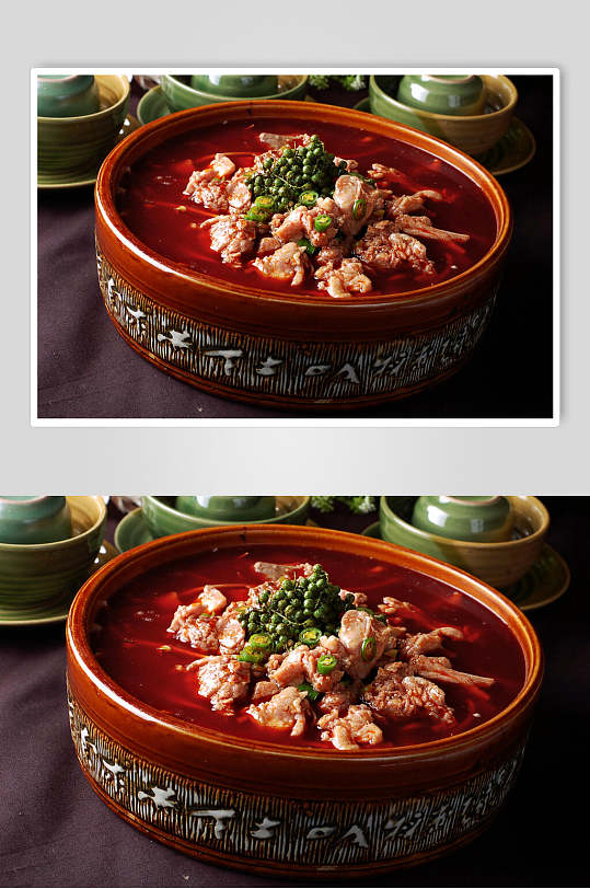 鲜锅免兔食品摄影图片