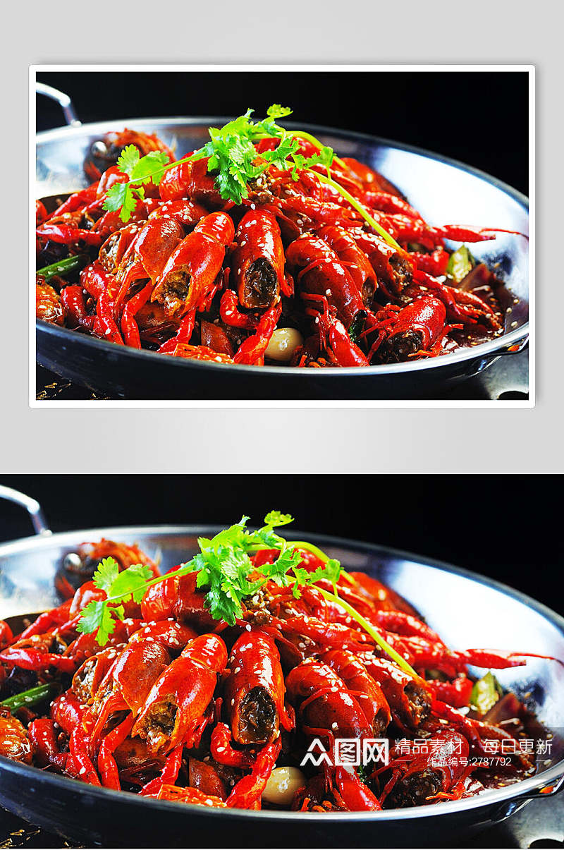 美味干锅小龙虾图片素材