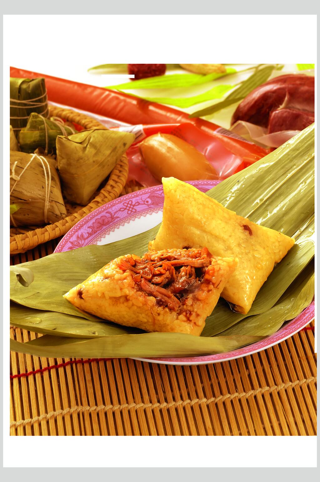 鲜香棕子美食图片素材