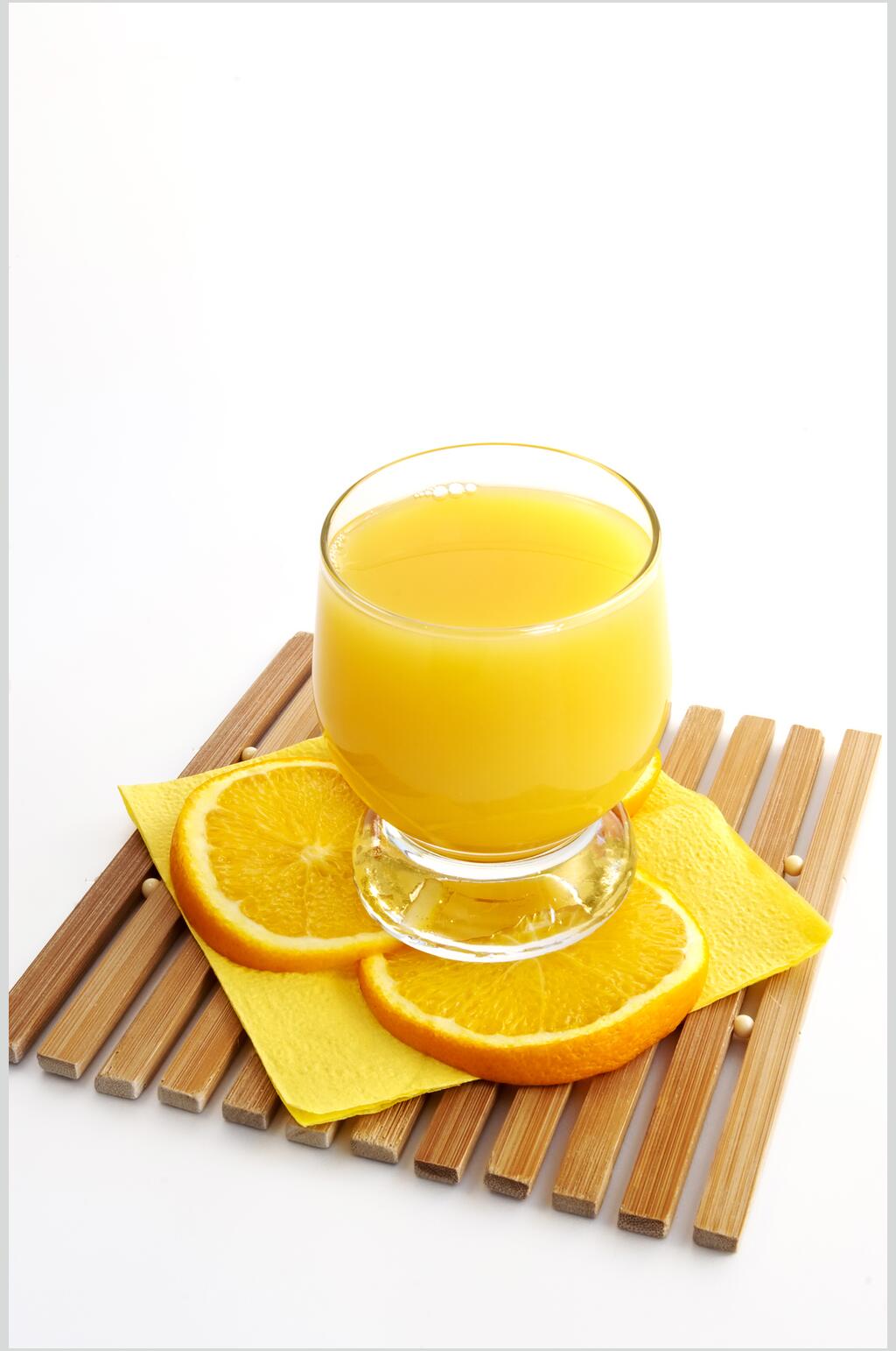 简洁橙子橙汁食品图片素材