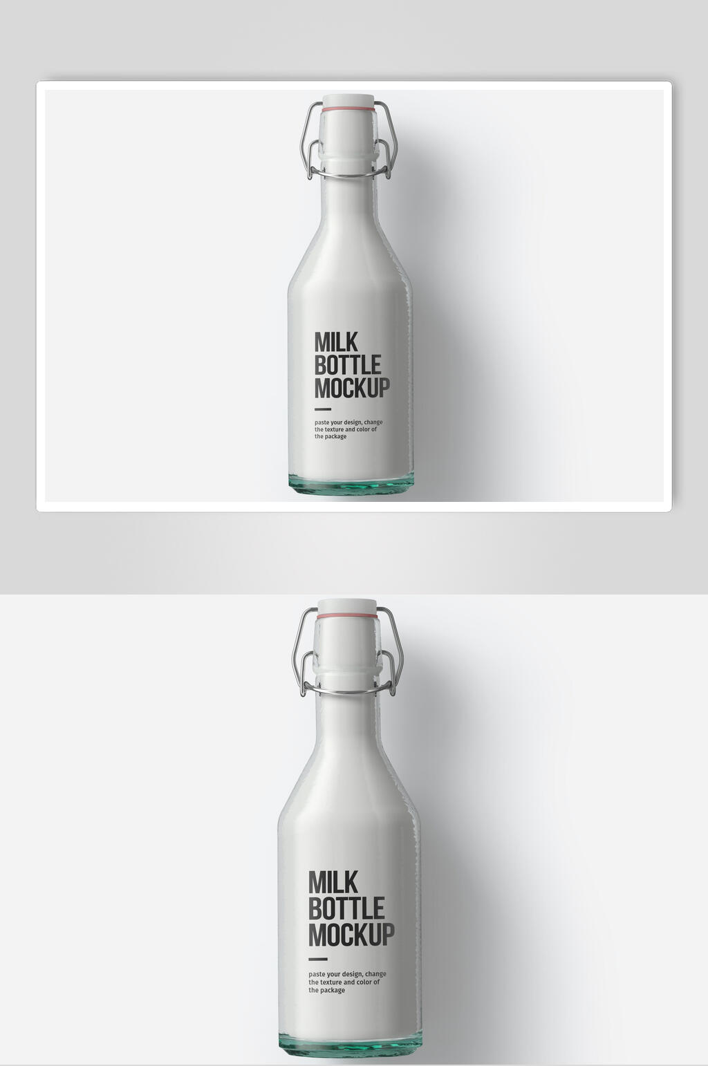 玻璃瓶食品包装素材样机素材