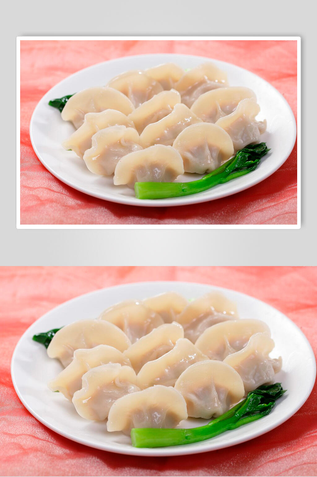 新鲜蒸饺生煎锅贴食物图片素材