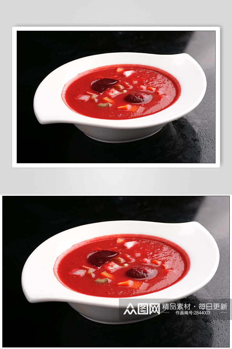 飘香罗宋汤食物图片素材