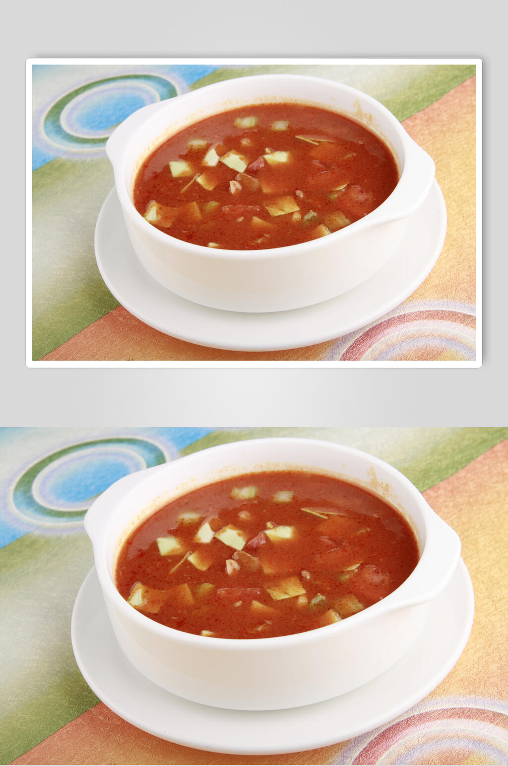 正宗美味罗宋汤食物图片素材