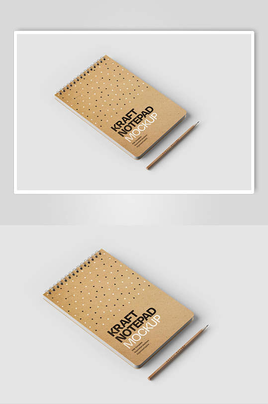 办公用品封面设计展示便签本子样机