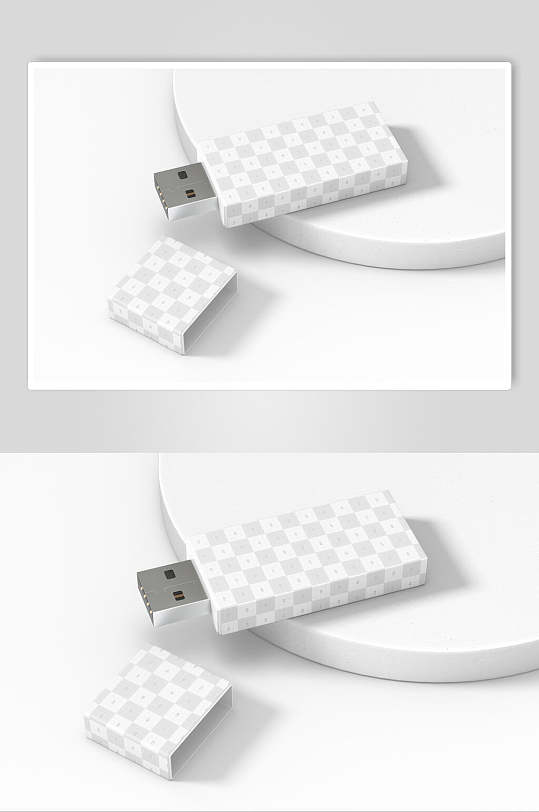 时尚u盘样机设计