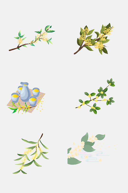 水彩免抠古风图片-水彩免抠古风素材下载-众图网