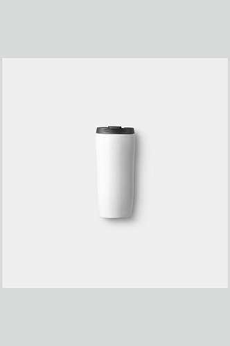 杯子黑白简约创意大气产品包装样机