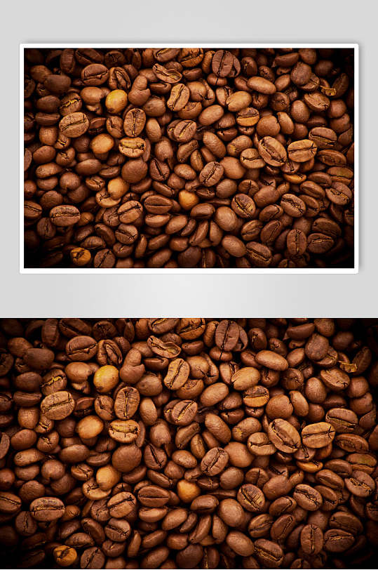 精品咖啡豆食品摄影图片