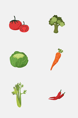 有机蔬菜免抠元素