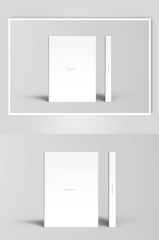 书本书籍封面样机-众图网