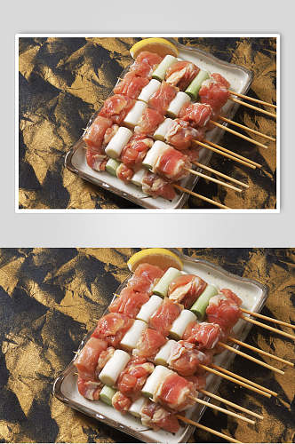 串串猪肉牛排餐饮图片
