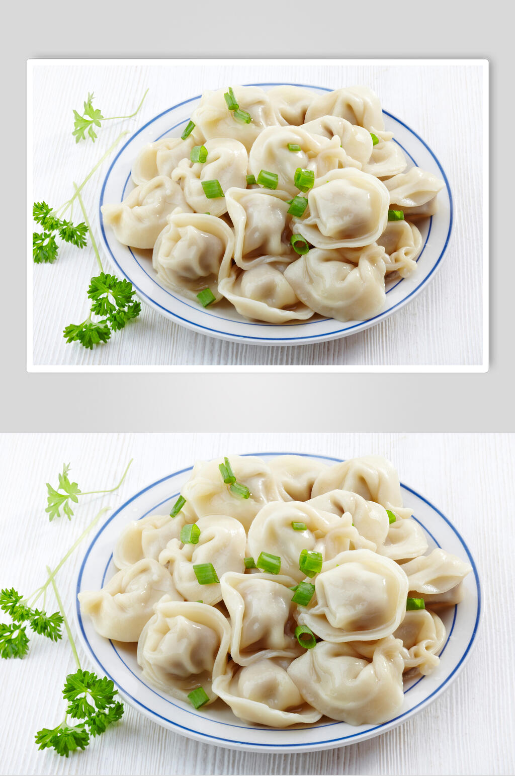 新鲜生煎锅贴食物图片素材