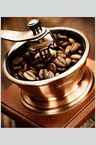 高端咖啡豆食品高清图片