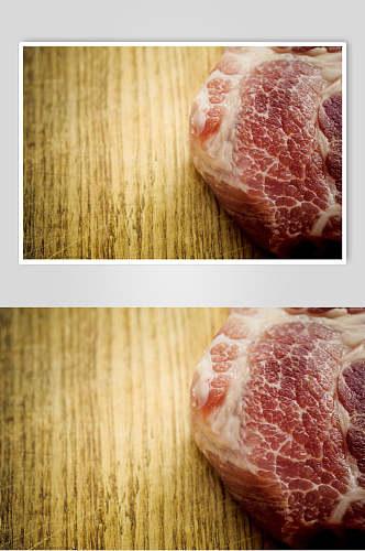 招牌猪肉牛排餐饮食品图片