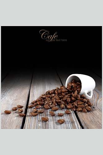 招牌咖啡豆食品摄影图片