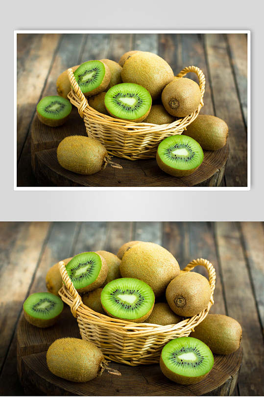 水果猕猴桃食品摄影图片