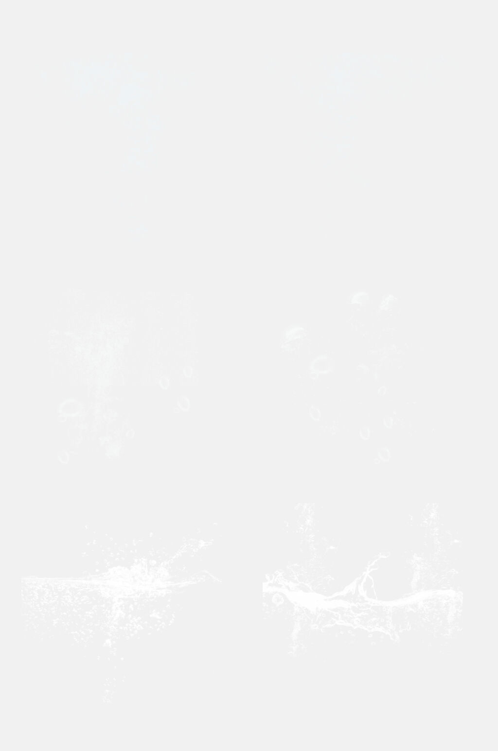 极简大气水免抠设计元素素材