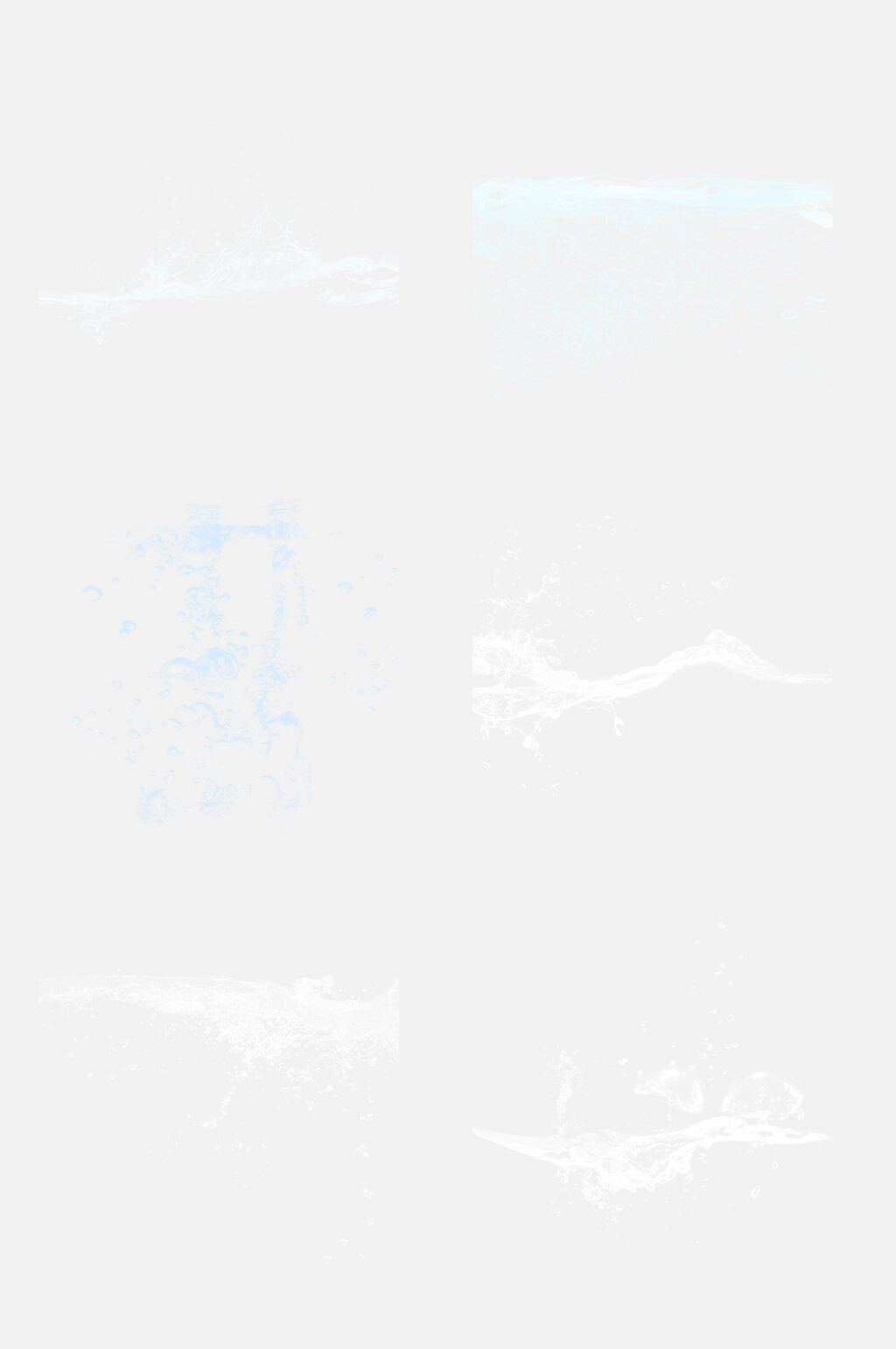 简约水免抠设计元素素材
