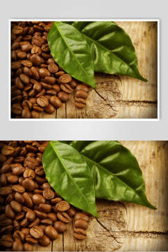 时尚美味有机咖啡豆食品摄影图片